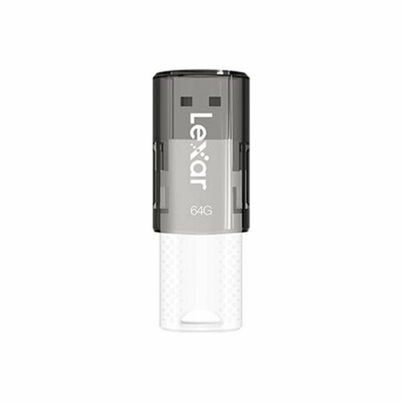 AWESOME AUDIO 32GB Jump S60 USB 2.0 Flash Drive with Cap, White & Black AW3337553